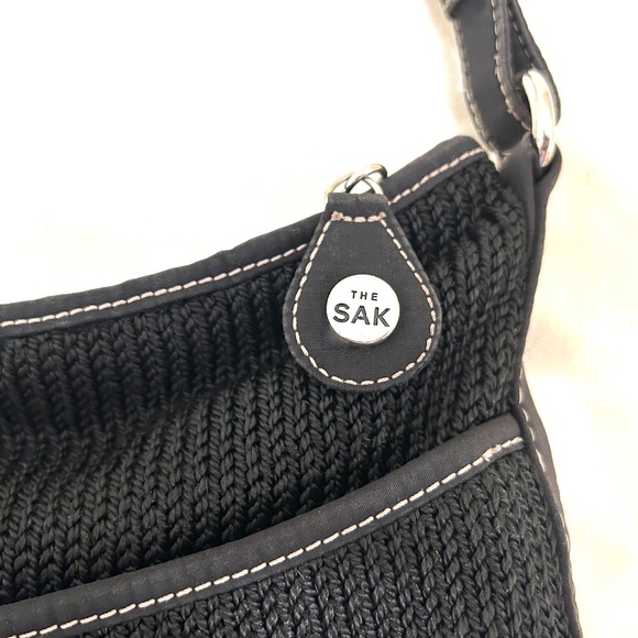 The Sak Black‎ Crocheted Shoulder Bag - Picture 4 of 5